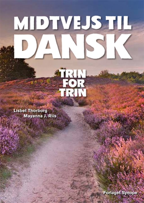 Cover for Mayanna J. Riis Lisbet Thorborg · Midtvejs til dansk - trin for trin (Sewn Spine Book) [1er édition] (2018)