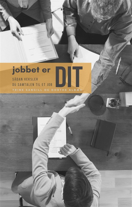 Cover for Dorthe Albæk &amp; Trine Sangill · Jobbet er DIT (Sewn Spine Book) [1er édition] (2020)