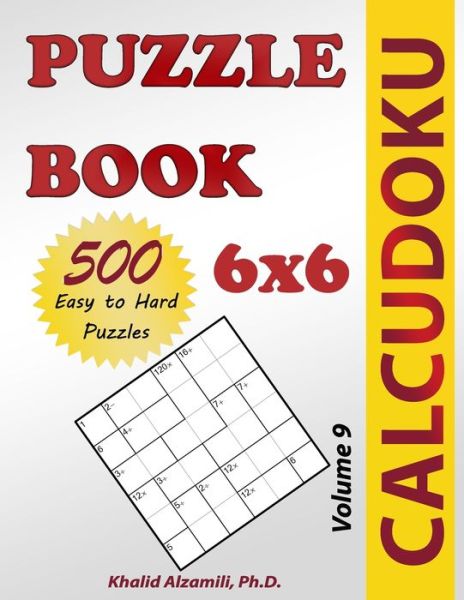 Cover for Khalid Alzamili · Calcudoku Puzzle Book (Paperback Book) (2020)