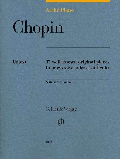 At The Piano - Chopin - Chopin - Bøger - SCHOTT & CO - 9790201818221 - 6. april 2018