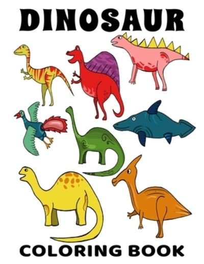 Cover for DLM Publishing · Dinosaur Coloring Book (Paperback Bog) (2021)