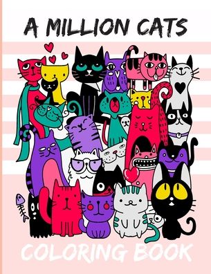 Cover for Tatus Brinal · A Million Cats Coloring Book (Paperback Book) (2020)