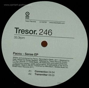 Sense EP - Pacou - Musik - tresor - 9952381737221 - 18. November 2011