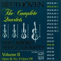 Complete Quartets 2 - Beethoven / Orford String Quartet - Music - DELOS - 0013491303222 - December 11, 1992