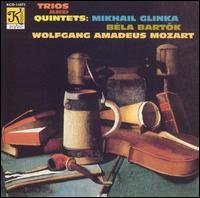 Cover for Glinka / Mozart / Bartok / Nat'l Chamber Players · Contrasts (CD) (1996)