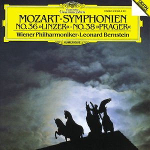 Cover for Bernstein Leonard / Wiener P. · Mozart: Symp. N. 36 &amp; 38 (CD) (2001)