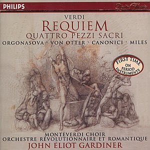 Cover for Orgonasova / Otter / Gardiner · Verdi: Requiem / 4 Pezzi Sacri (CD) (2001)