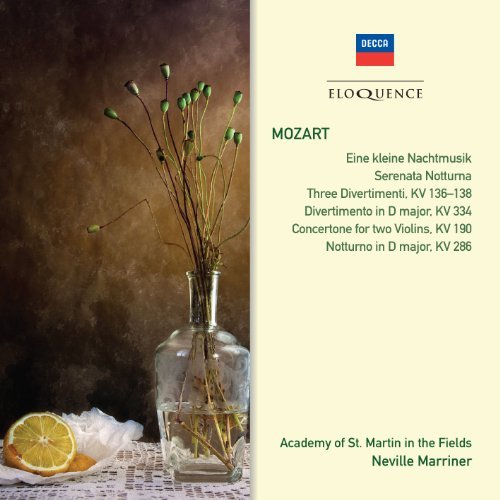 Cover for Mozart / Marriner / Academy of St Martin · Mozart: Serenades &amp; Divertimenti (CD) (2011)