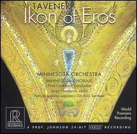 Cover for John Tavener · Ikon Of Eros (CD) (2013)