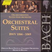 Cover for Bach / Rilling · Orchestral Suites Bwv 1066-1069 132 (CD) (2000)