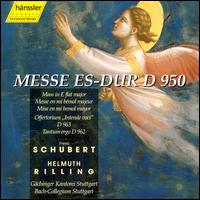 Mass 6 in E-flat Major D950 - Schubert / Rubens / Friedly / Weir / Rilling - Musikk - HAE - 0040888817222 - 23. juni 1998