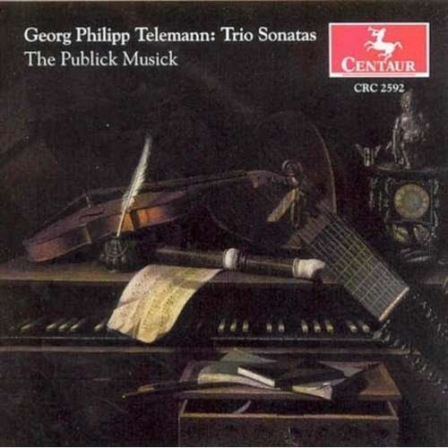 Trio Sonatas - Telemann / Publick Musick - Musik - Centaur - 0044747259222 - 26 november 2002