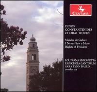 Cover for Louisiana Sintonietta · Choral Works (CD) (2014)