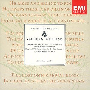 Cover for Boult Adrian · Vaughan Williams: Serenade to (CD) (2005)