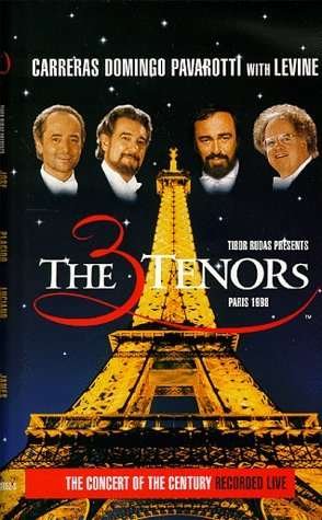 Paris 1998 - Three Tenors - Filme - Atlantic - 0085365205222 - 8. Dezember 1998