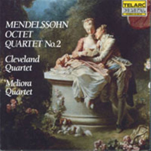 Octet & Quartet - F. Mendelssohn-Bartholdy - Musiikki - TELARC - 0089408014222 - lauantai 30. kesäkuuta 1990