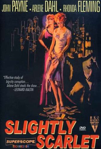 Cover for Slightly Scarlet (1956) (DVD) [Widescreen edition] (2002)