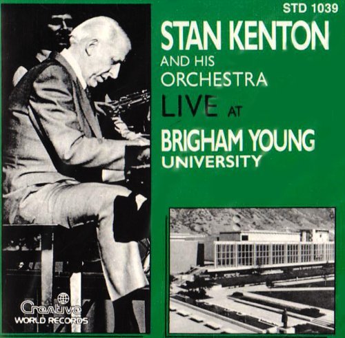 Cover for Stan Kenton · Live at Brigham Young Uni (CD) (1994)
