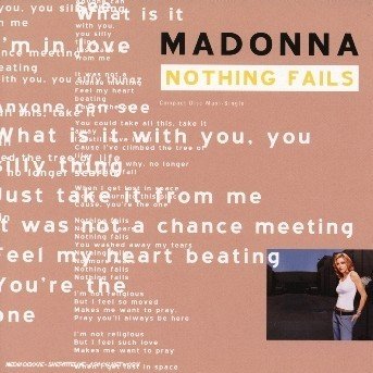 Cover for Madonna · Nothing Fails / Nobody Knows Me (SCD) (2003)