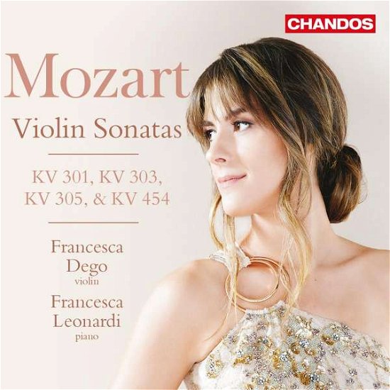Cover for Dego, Francesca / Francesca Leonardi · Mozart Violin Sonatas Kv301, Kv303, Kv 305 &amp; Kv 454 (CD) (2022)