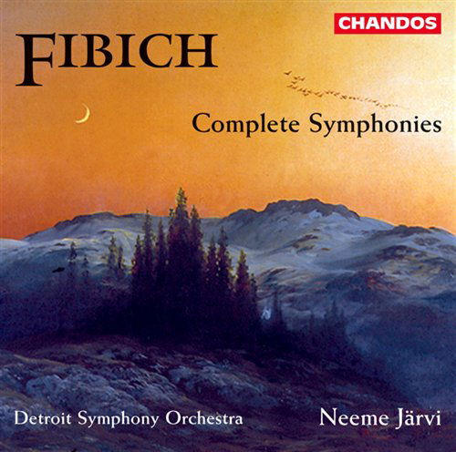 Fibichcomplete Symphonies - Detroit Symphony Orchjarvi - Musikk - CHANDOS - 0095115968222 - 17. september 1998