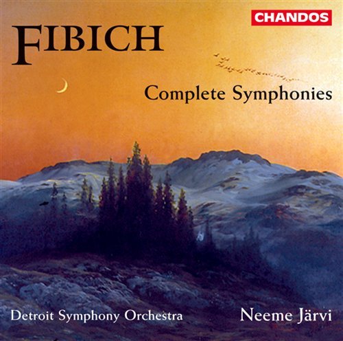 Fibichcomplete Symphonies - Detroit Symphony Orchjarvi - Musik - CHANDOS - 0095115968222 - 17. september 1998