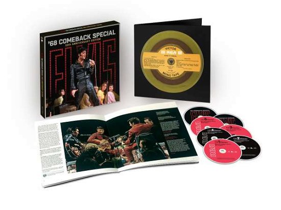 Cover for Elvis Presley · Elvis: '68 Comeback Special (CD/Blu-ray) (2018)