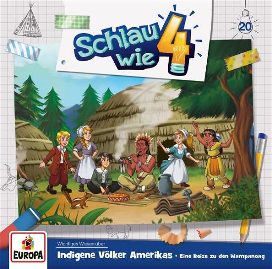 Cover for Schlau Wie Vier · 020/indigene Volker Amerikas Eine Reise (CD) (2020)
