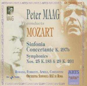 Cover for Peter Maag · Sinfonia Concertante Arts Music Klassisk (CD) (2004)
