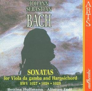 Cover for Hoffmann Bettina / Fed · Bach Sonatas Viola (CD) (2008)