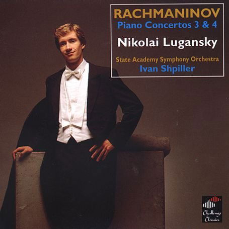 Cover for Rachmaninoff / Lugansky / Shpiller · Piano Concertos 3 &amp; 4 (CD) (2001)