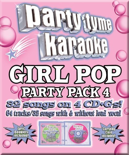Cover for Karaoke · Party Tyme Karaoke: Girl Pop Party Pack 4 / Var (CD) (2011)