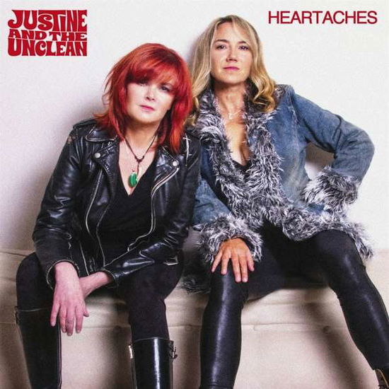 Cover for Justine And The Unclean · Heartaches &amp; Hot Problem (CD) (2018)