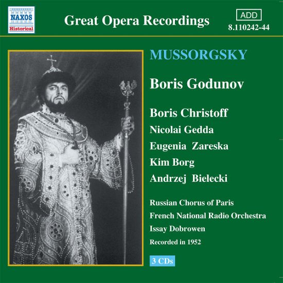 Cover for Dobrowen / Christoff / Gedda/+ · Boris Godunov (CD) (2004)