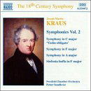 Symphonies Vol. 2 - J.M. Kraus - Música - NAXOS - 0636943447222 - 10 de junho de 1999