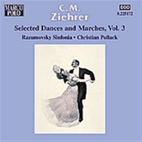 Selected Dances & Marches 3 - Ziehrer / Pollack / Razumovsky Sinfonia - Muziek - MARCO POLO - 0636943517222 - 20 november 2001