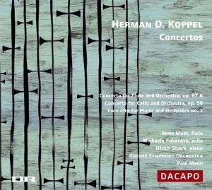 Cover for Koppel / Most / Fukacova / Odense Sym Orch / Mann · Concertos (CD) (2007)