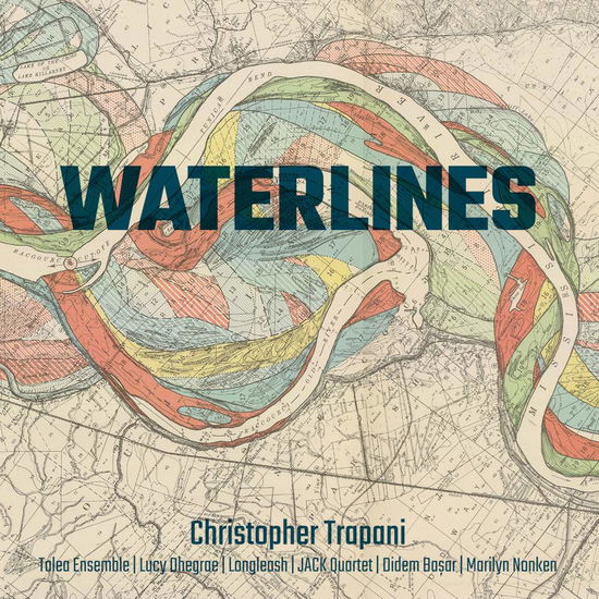 Cover for Trapani / Dhegrae / Basar · Waterlines (CD) (2018)