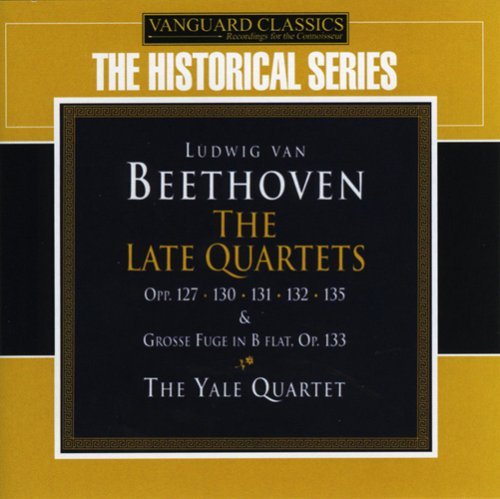 Cover for The Yale Quartet · Late String Quartets Opp. 127, 130, 131, 132, 133, 135 Vanguard Classics Klassisk (CD) (2006)