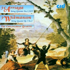 Cover for Arriaga / Chilingirian Quartet · String Quartets 1-3 (CD) (1994)
