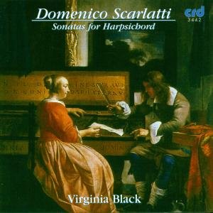 Cover for Scarlatti / Black · Sonatas: #24,113,119,120,146,213,318,319,380,etc (CD) (1994)