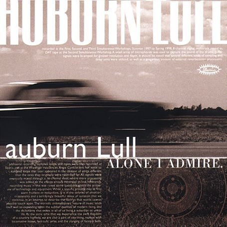 Cover for Auburn Lull · Alone I Admire (CD) (1999)