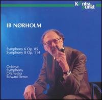 Cover for I. Norholm · Symphony No.6&amp;8 (CD) (1999)