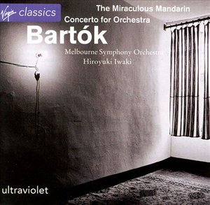 Cover for Bartok · The Miraculous Mandarin / Concerto for Orches (CD)