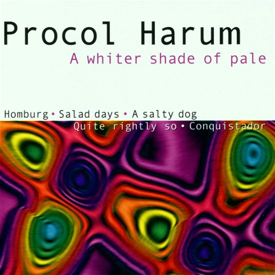 Cover for Procol Harum · Whiter Shade of Pale, a (CD) [Best of edition] (2001)