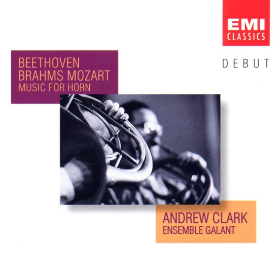 Cover for Clark A. / Montgomery R. / Govier G. / Ensemble Galant · Music for Horn (CD) (2002)
