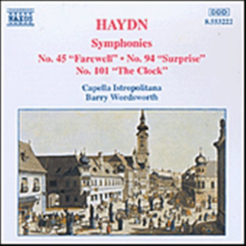 Symphonies 45, 94 & 101 - Franz Joseph Haydn - Musikk - NAXOS - 0730099422222 - 11. desember 1997