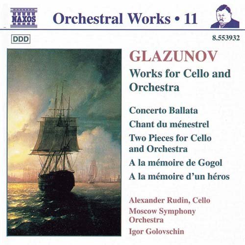 Glazunovorchestral Works Vol 11 - Rudinmoscow Sogolovschin - Muziek - NAXOS - 0730099493222 - 2 augustus 1999