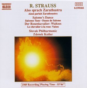 Cover for Strauss,r. / Kosler · Also Sprach Zarathustra (CD) (1992)