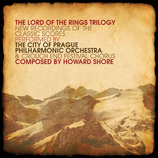 Cover for City Of Prague Philharmonic Orchestra · Music From The Lord Of The Rings Trilogy (CD) (2004)